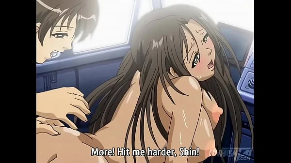 Hot MILF Saleswoman Fucks a Young Man in Public - Hentai Uncensored [Subtitled]