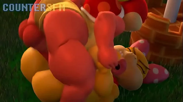Mario cum futa porn