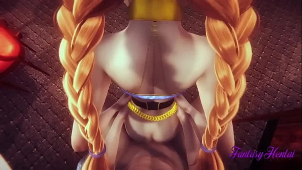 Frozen Hentai - Anna handjob, blowjob and fucked with creampie