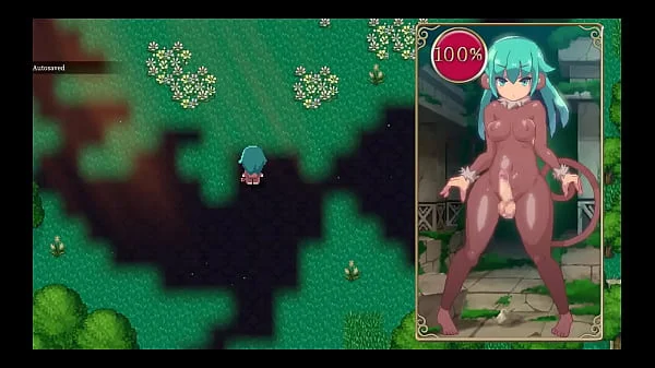 Mage Kanades FUTA Dungeon Quest [ HENTAI Game PornPlay ] Ep.8 giant tits mechanical angel is draining my FUTA dick