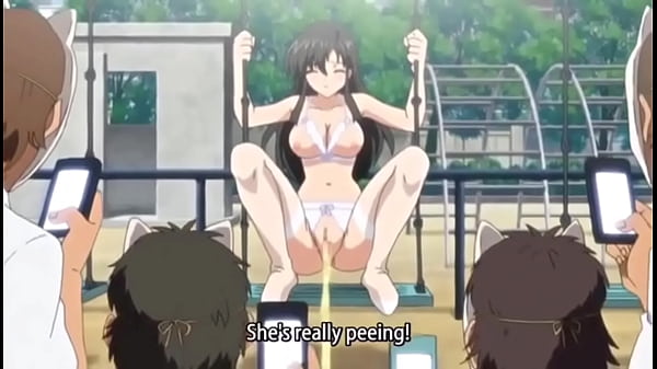 Hentai blonde president gets gangbanged