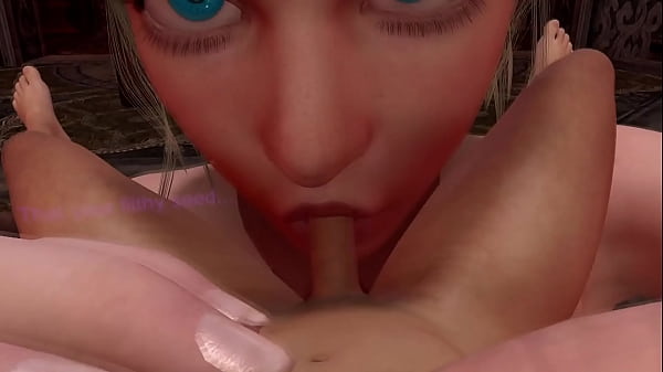 Giant Empress sucks the life out a pure guy's dick (POV)