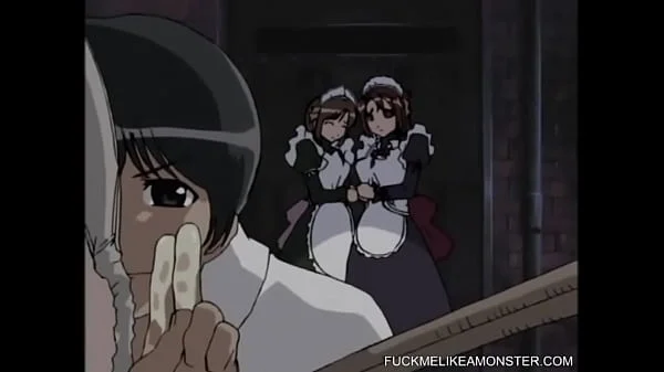 Hentai Bondage And BDSM Fuck With Maid By Master