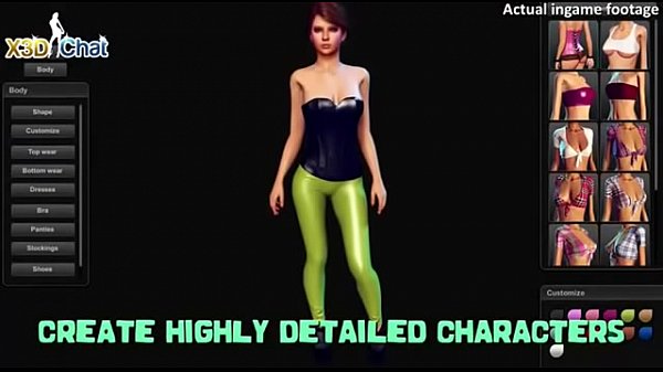 Virtual Reality 3D Game - X3DCHAT.COM