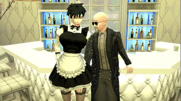 Slave Maids Episode 10 Videl Young Beautiful Wife is Blackmailed by Her Cuckold Husband's Perverted Boss Netorare Dragon Ball Hentai