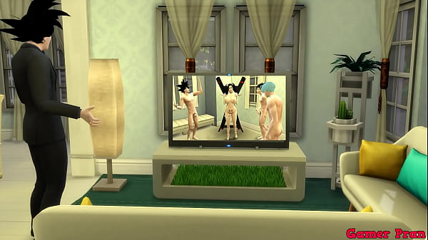 Dragon Ball Porn Goku watches the Video of his Beloved Wife Milk as she is Fucked like a Whore by her Children giving her hard in the Ass Netorare Hentai