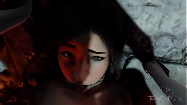 Lara croft get fucked by Tifa (Lara'_s part 03 [TheRopeDude])