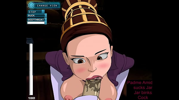 Padme Amidala Suck Jar Jar'_s big cock (w/custom audio)