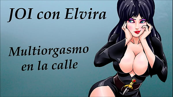 JOI with Elvira, Mistress of the Dark. IN ESPA&Ntilde_OL.