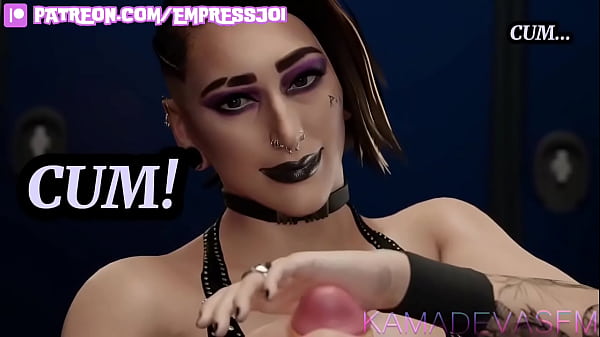 Hentai JOI: Obey The Goth Mommy And Cum For Her (femdom, boobs, degradation)