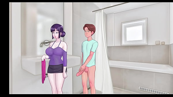 I DO HIDDEN THINGS IN THE BATHROOM WITH MY BEST FRIEND'S MOTHER