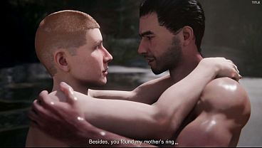 Game: Finding Friends, Chapter 5 - Long trip, meeting a new friend, sucked a man's big dick (English voice acting)