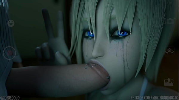 Kingdom Hearts ~ Riku x Namin&eacute_: Roughest Sloppiest BJ ~ MasterDan