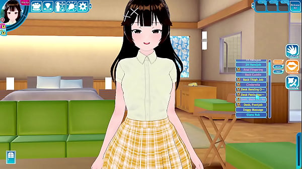 Sex with school girl in uniform [Koikatsu]