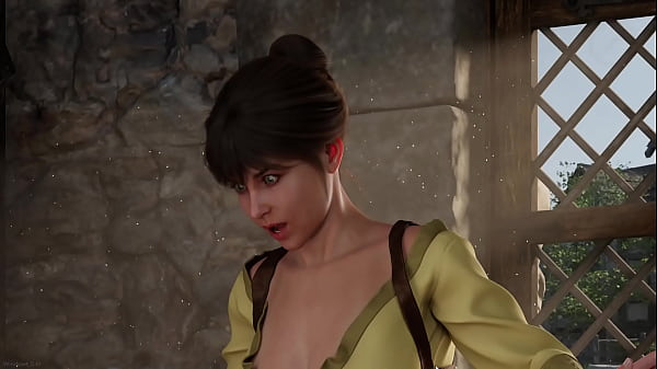 Gameplay Corruption Town | Visual Novel | EA (0.9) #2 First day as a barmaid