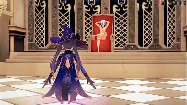 Mona owes money and pays with her mouth | 1 | Genshin Impact | Full &amp_ Pov version on Sheer &amp_ PTRN: Fantasyking3