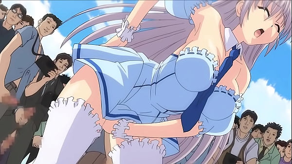 Masturbating in Public while people Watch Me - Hentai