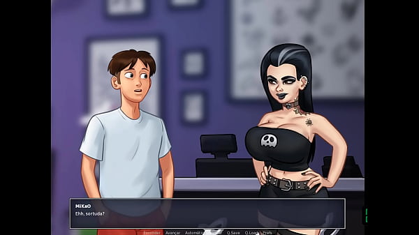 Summertime Saga ep 83 - Ride a Motorcycle with Eve