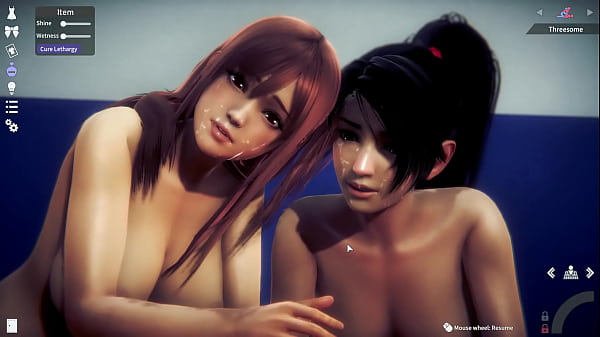 Honey Select 2 - FMF Threesome - Honoka &amp_ Momiji