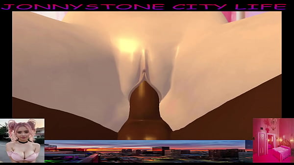 JonnyStone meets fun pink woman (custom)