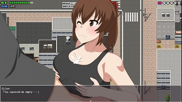 Giving a blowjob and paizuri with an old man in public - Flash Cycling Ride 2 - Part 6