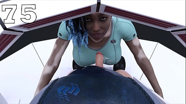 Stranded In Space #75 - Vitiligo Girl Wants Cock In Her Mouth