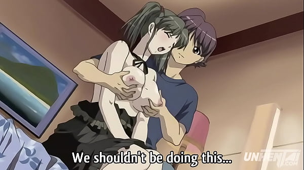 Hentai - Busty cousin lets me touch her huge tits and gives me a tittyfuck with them [Uncensored]