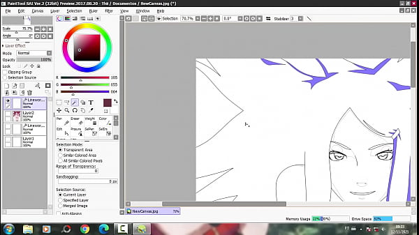 Desenhando Hentai Kushina Uzumaki (Naruto Shippuden) - Repost