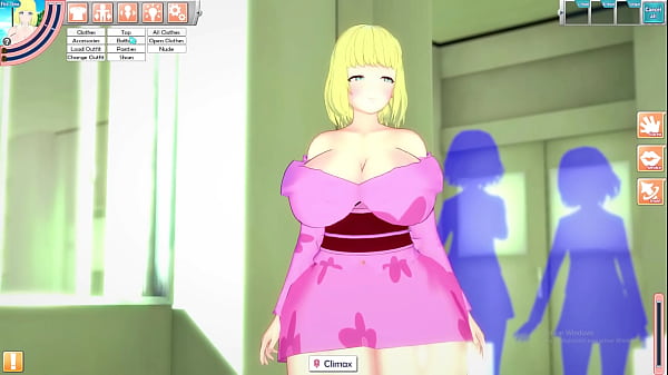 BUSTY BLONDE HENTAI SQUIRT