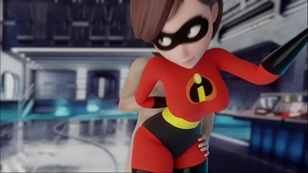 Helen Parr gets fucked from behind