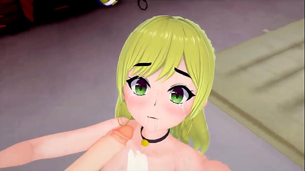 Sexy blonde gets rammed and cums hard (Hentai) Koikatsu!