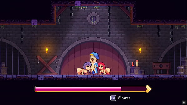 Scarlet Maiden [Hentai game PornPlay] Ep.9 hot threesome with the musician