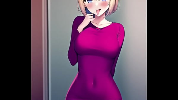 blonde anime baddie sucking on your nuts asmr