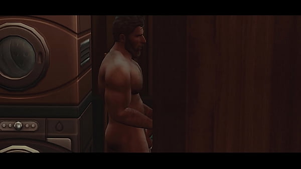 Secretly Sucking Straight Neighbor Through Gloryhole