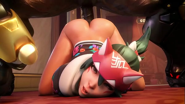 Overwatch Kiriko Porn Compilation w/Sound