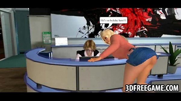 Here is a sexy 3D whore who is getting her tight hole pounded